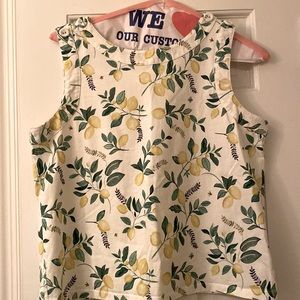 Hobbs London Jaci Lemon Print top